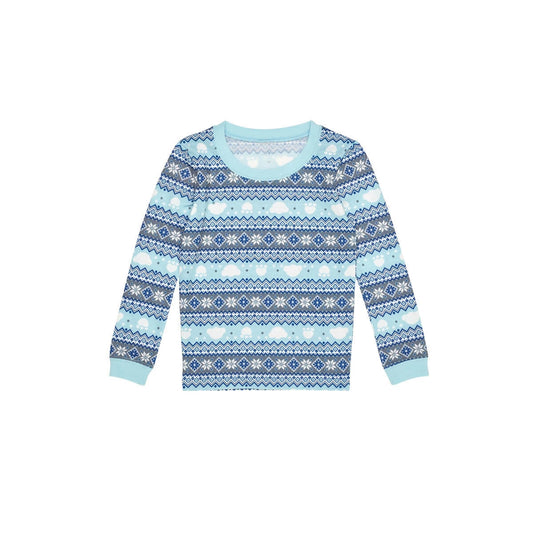 Build-A-Bear Pajama Shop™ Winter Fair Isle Top - Toddler &amp; Youth - US 6414