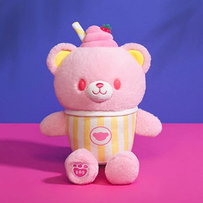Strawberry Lemonade Bear Slushie Plushie | Build-A-Bear - US 5729