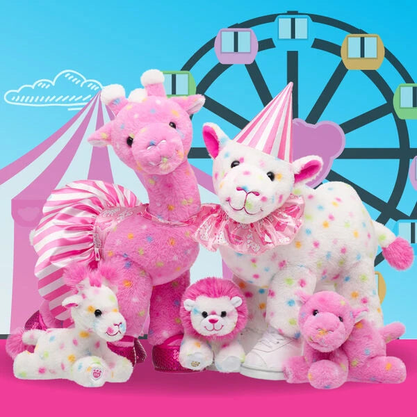 Build-A-Bear Mini Beans Pink Frosted Animal Cookie | BAB - US 3393