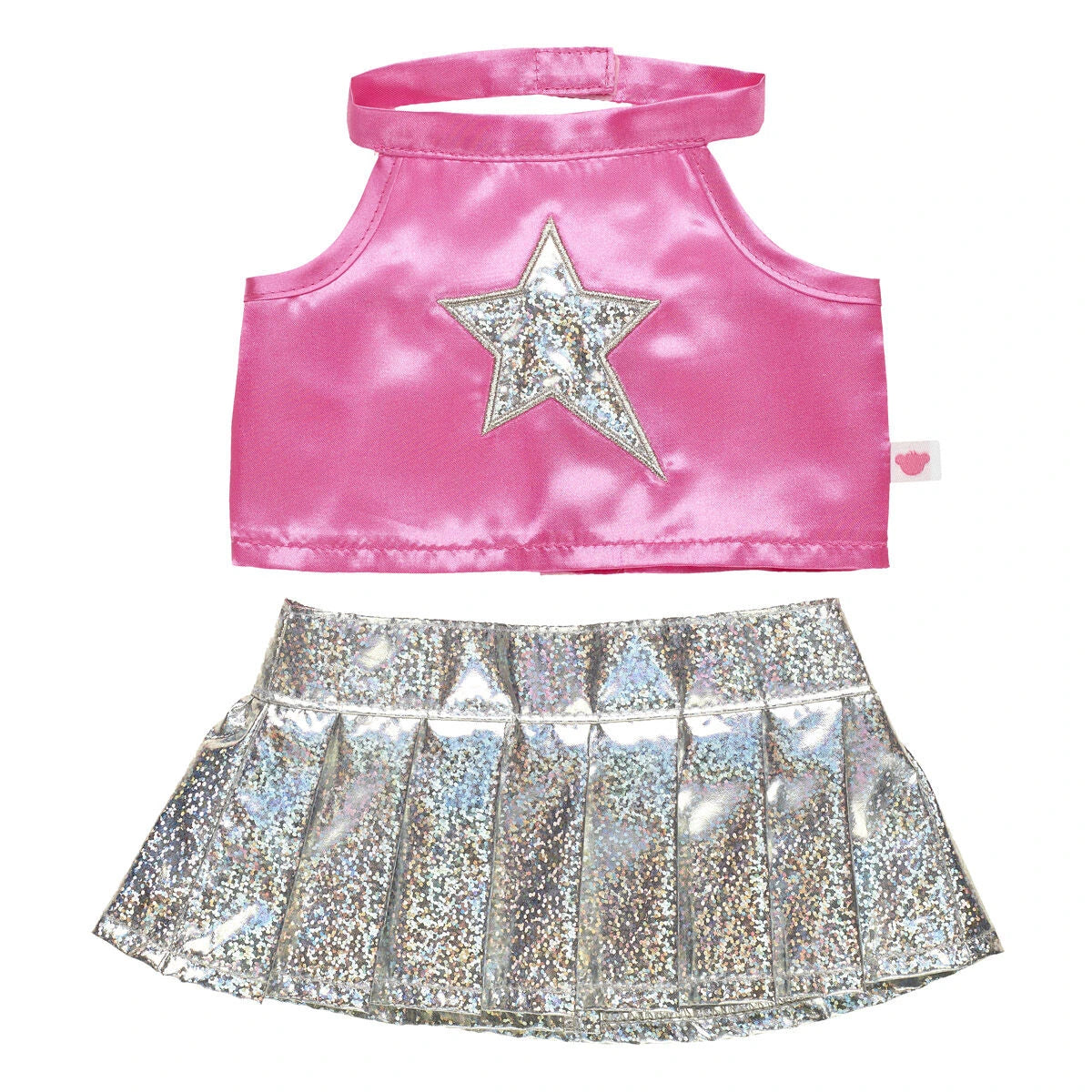 Silver Pleated Skirt Set for Plush Toys | Build-A-Bear® - US 6844