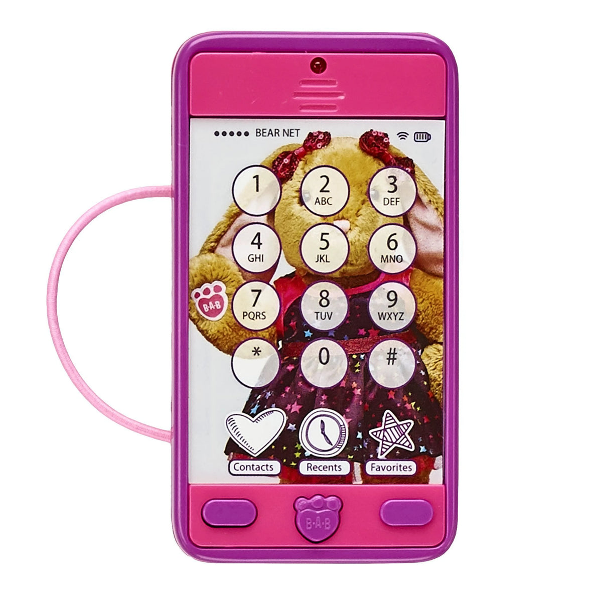 Fuchsia Toy Smartphone for Stuffed Animals | Build-A-Bear® - US 2869
